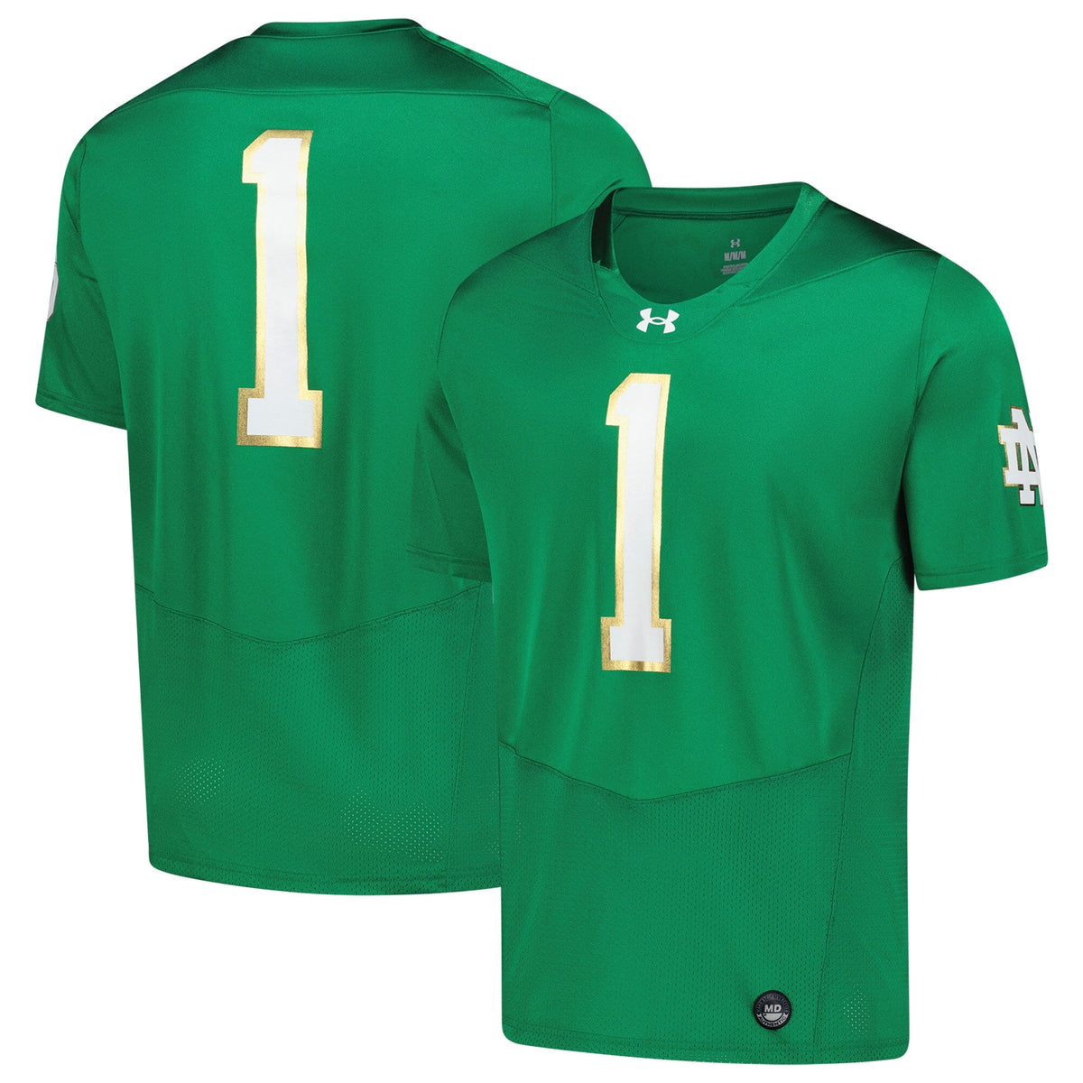 Notre Dame Fighting Irish Replica Football Jersey - Green