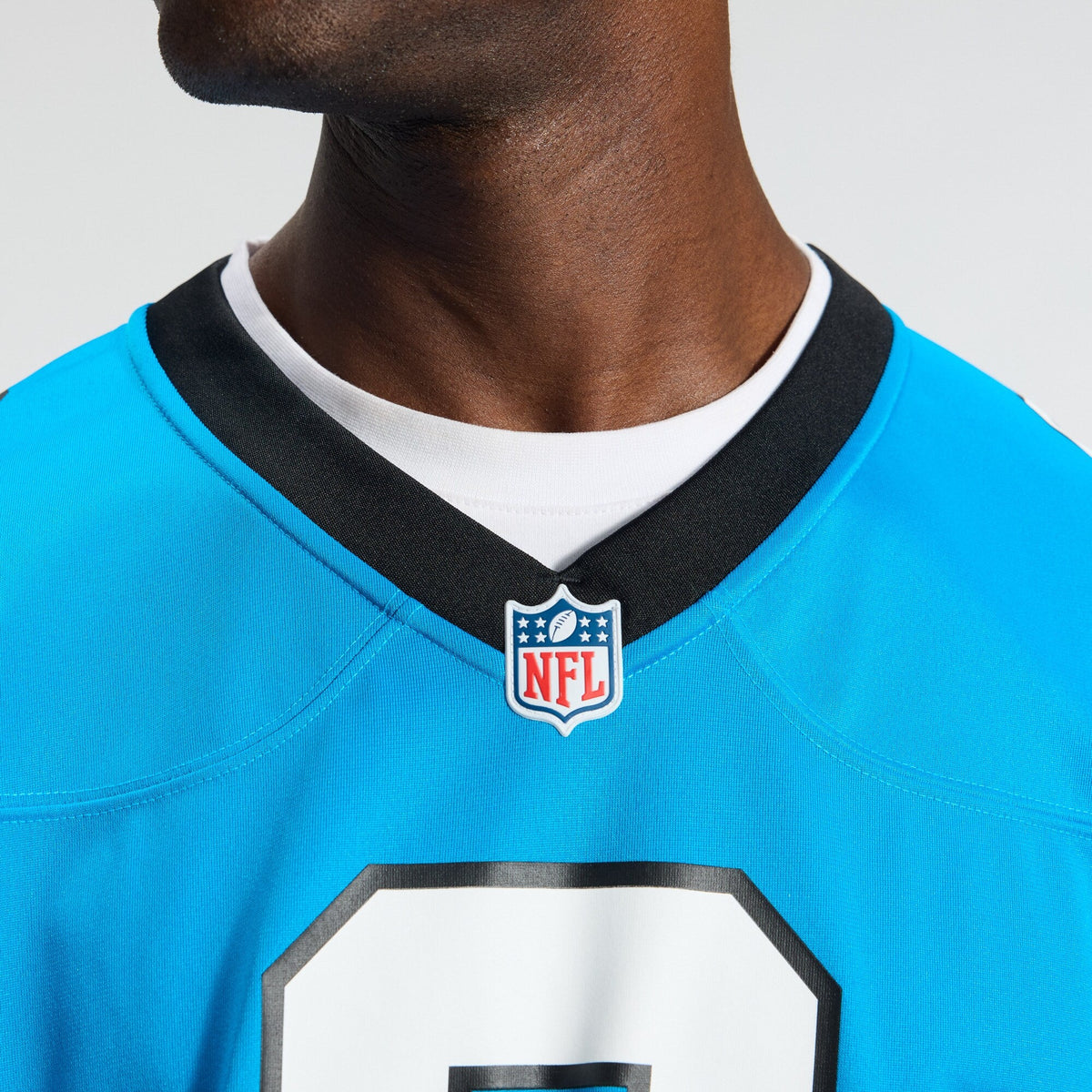 Carolina Panthers Jaycee Horn Blue Alternate Game Football Jersey