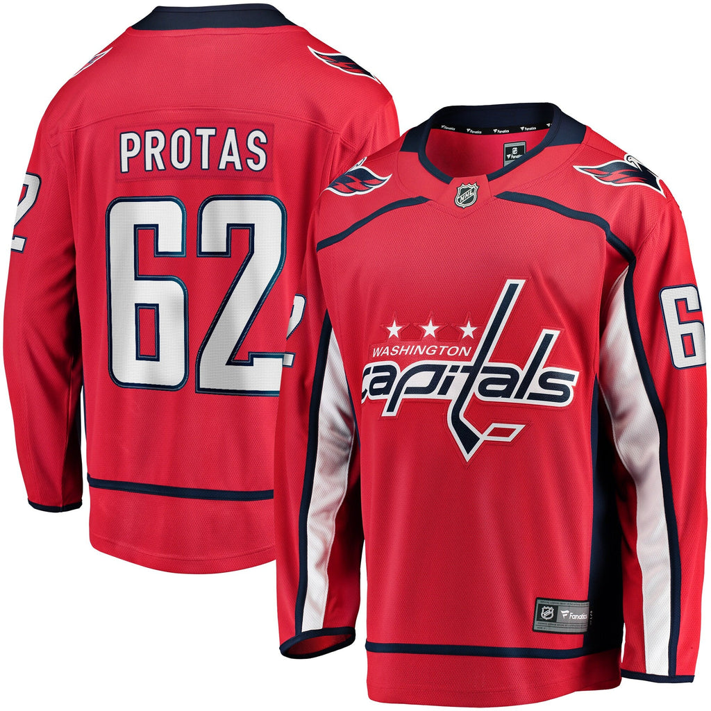 Washington Capitals Ilya Protas Red Home Breakaway Hockey Jersey