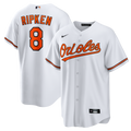 Baltimore Orioles Cal Ripken Jr. White Home Retired Player Replica Baseball Jersey