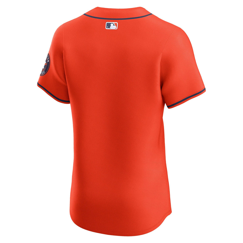 Houston Astros Orange Alternate Elite Baseball Jersey
