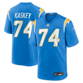 Los Angeles Chargers Matt Kaskey Powder Blue Team Game Football Jersey