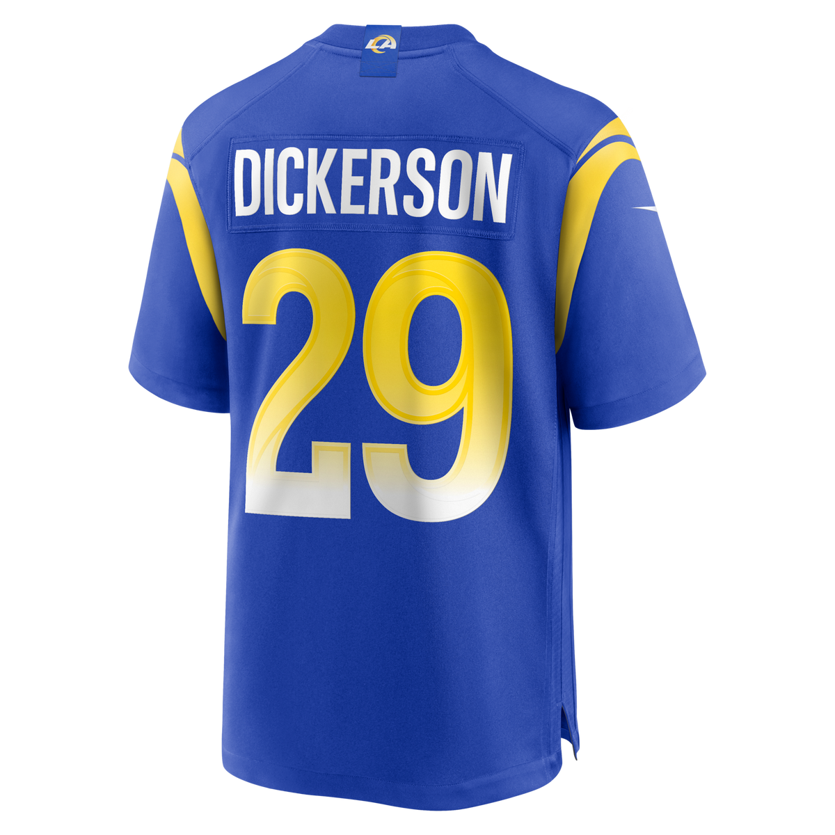 Los Angeles Rams Eric Dickerson Royal Game Retired Player Football Jersey