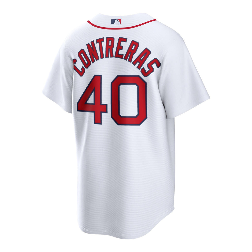 Boston Red Sox Willson Contreras White Home Replica Baseball Jersey