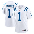 Indianapolis Colts Ahmad Sauce Gardner White Game Football Jersey