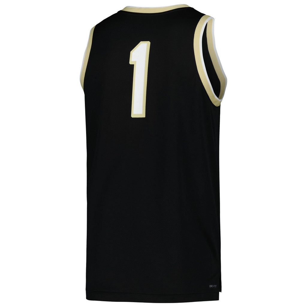 Black Wake Forest Demon Deacons Replica Basketball Jersey
