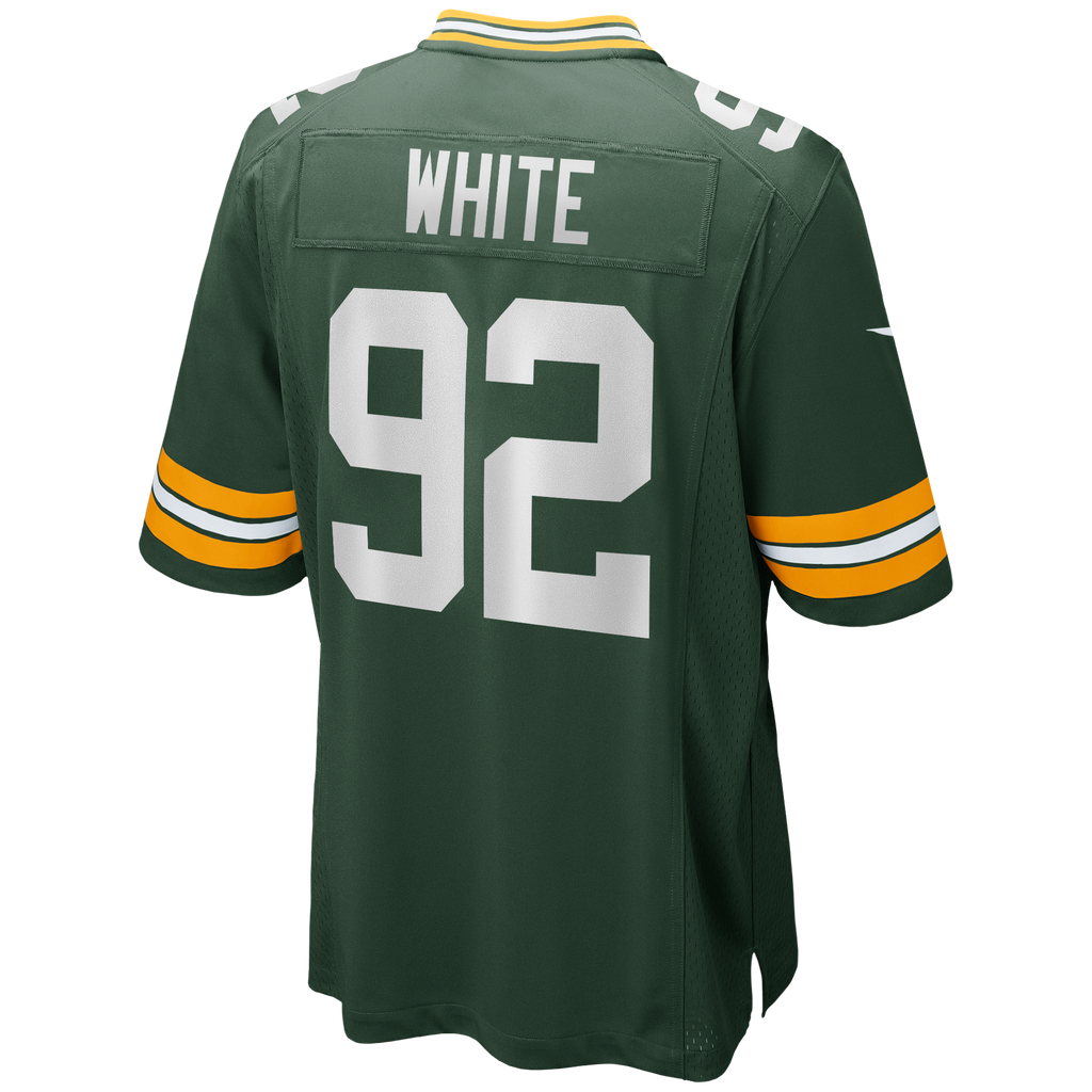 Green Bay Packers Reggie White Green Game Retired Player Football Jersey