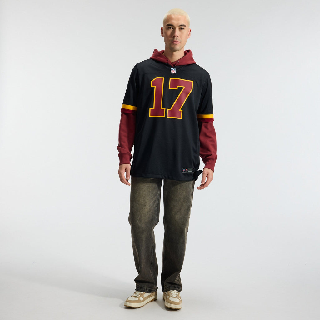 Hail Raiser Washington Commanders Terry McLaurin Black Alternate Game Football Jersey