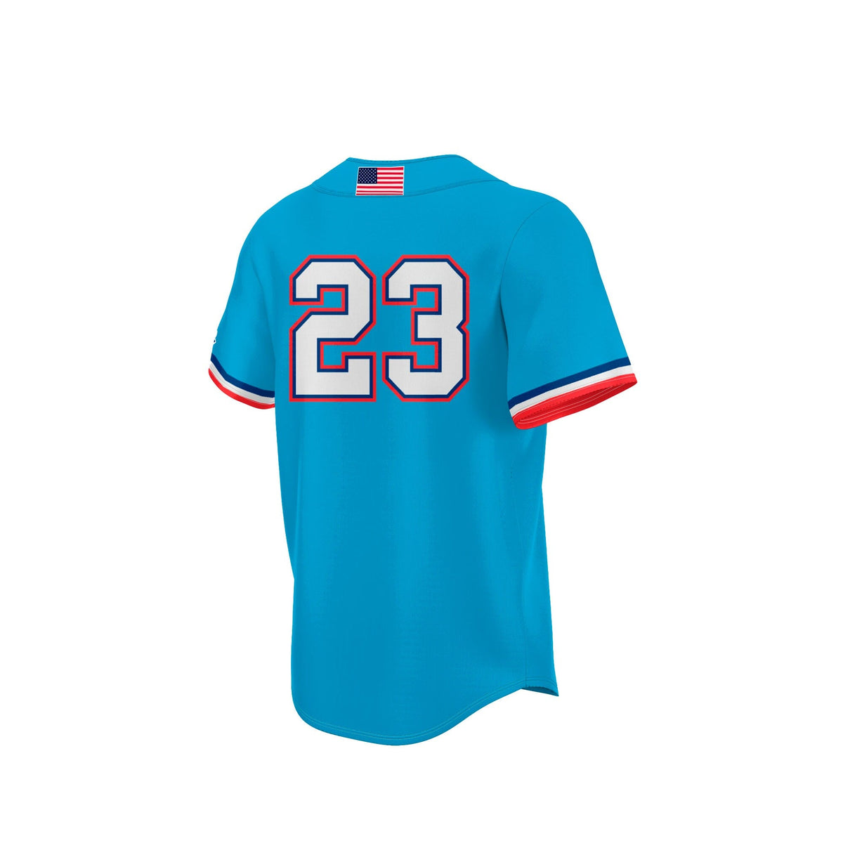 #23 Royal Louisiana Tech Bulldogs Lightweight Collegiate Baseball Fashion Jersey