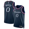 Philadelphia 76ers 2025/26 City Edition Swingman Jersey - Navy - Tyrese Maxey