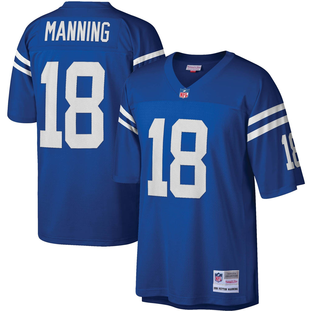 Indianapolis Colts Peyton Manning Royal Legacy Replica Football Jersey
