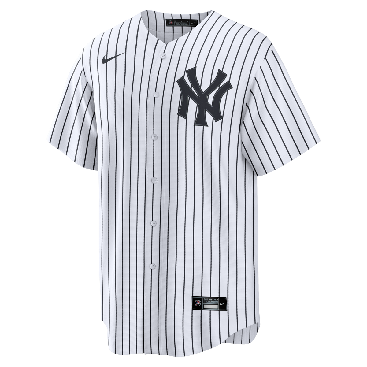 New York Yankees White Home Stadium Custom Baseball Jersey