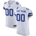 Dallas Cowboys White Vapor Untouchable Custom Elite Football Jersey