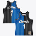 Orlando Magic Anfernee Hardaway 1994 Split Swingman Jersey - Black/Blue