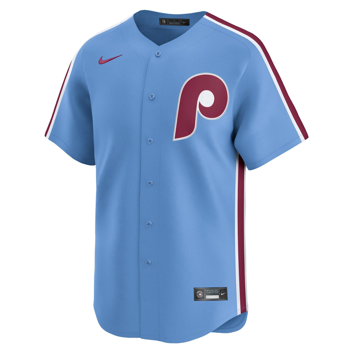 Philadelphia Phillies Light Blue Alternate Limited Baseball Jersey
