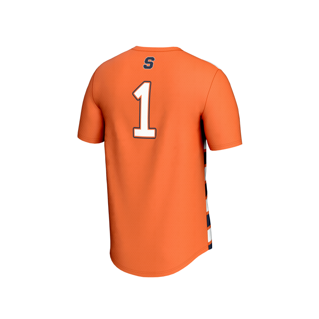 #1 Syracuse Orange Lightweight Soccer Fashion Jersey - Orange