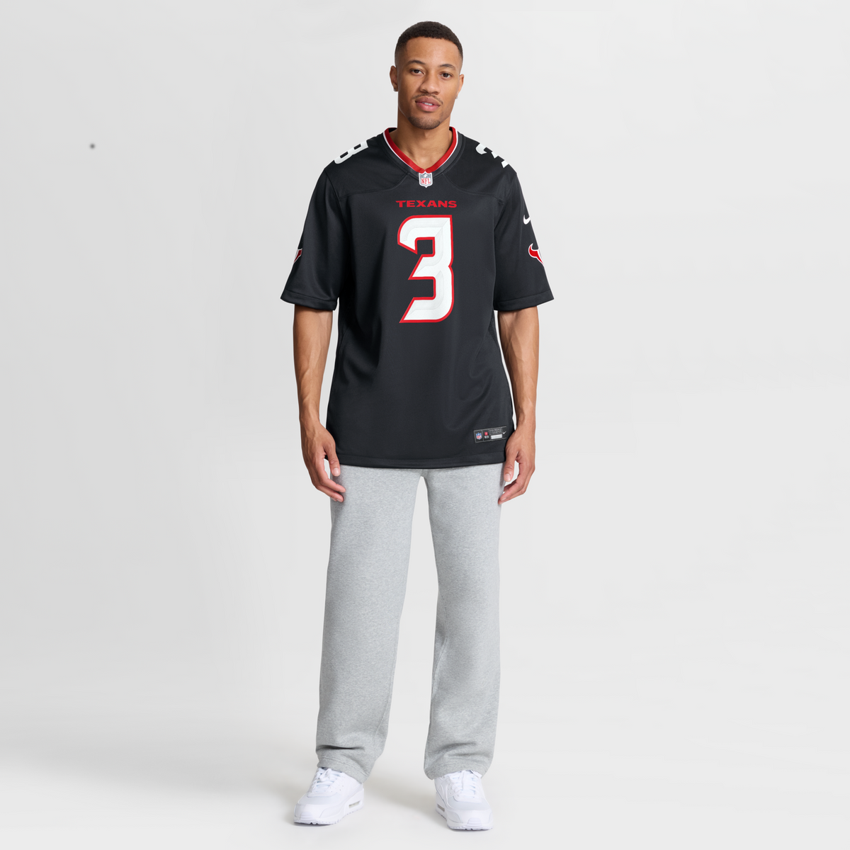 Houston Texans Kamari Lassiter Navy Team Game Football Jersey