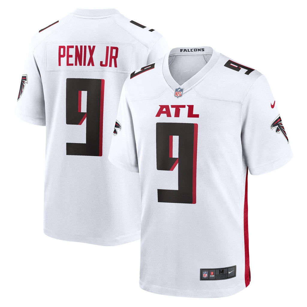 Atlanta Falcons Michael Penix Jr. White Game Football Jersey
