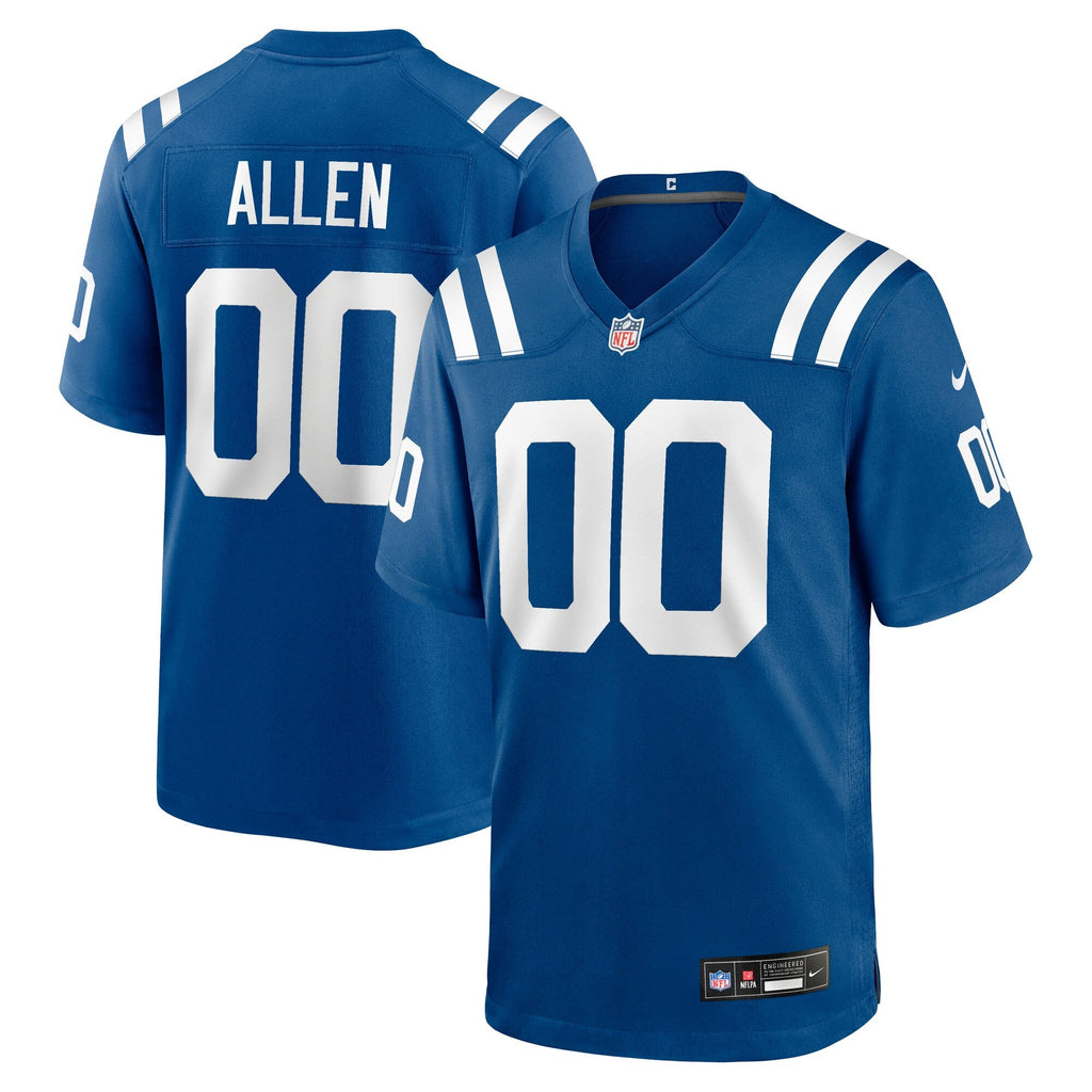 Indianapolis Colts CJ Allen Royal Game Football Jersey