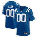 Indianapolis Colts CJ Allen Royal Game Football Jersey