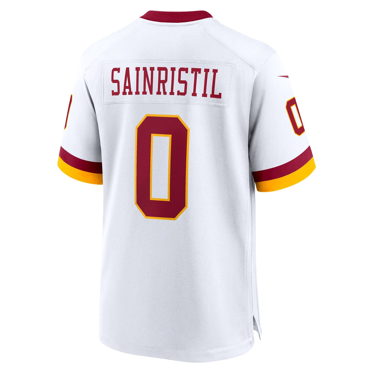 Washington Commanders Mike Sainristil White Game Super Bowl Era Football Jersey