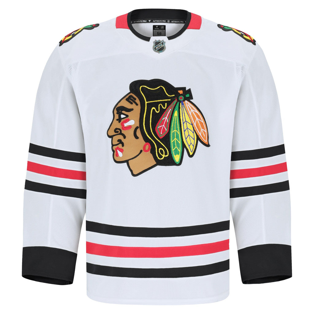Chicago Blackhawks White Away Pro Jersey