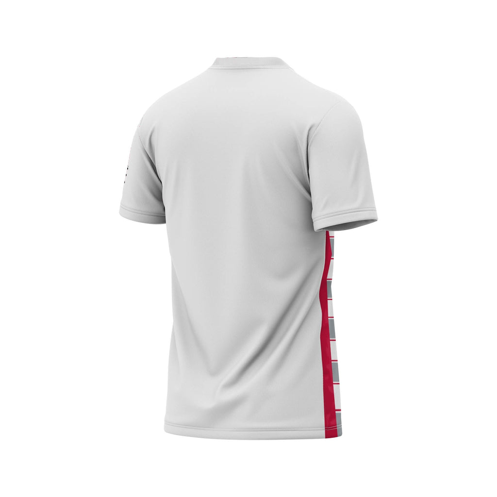 #1 White Ohio State Buckeyes Lightweight Soccer Fashion Jersey