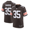 Cleveland Browns Raheim Sanders Brown Team Game Football Jersey