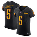 Washington Commanders Jayden Daniels Black Alternate Vapor F.U.S.E. Elite Football Jersey