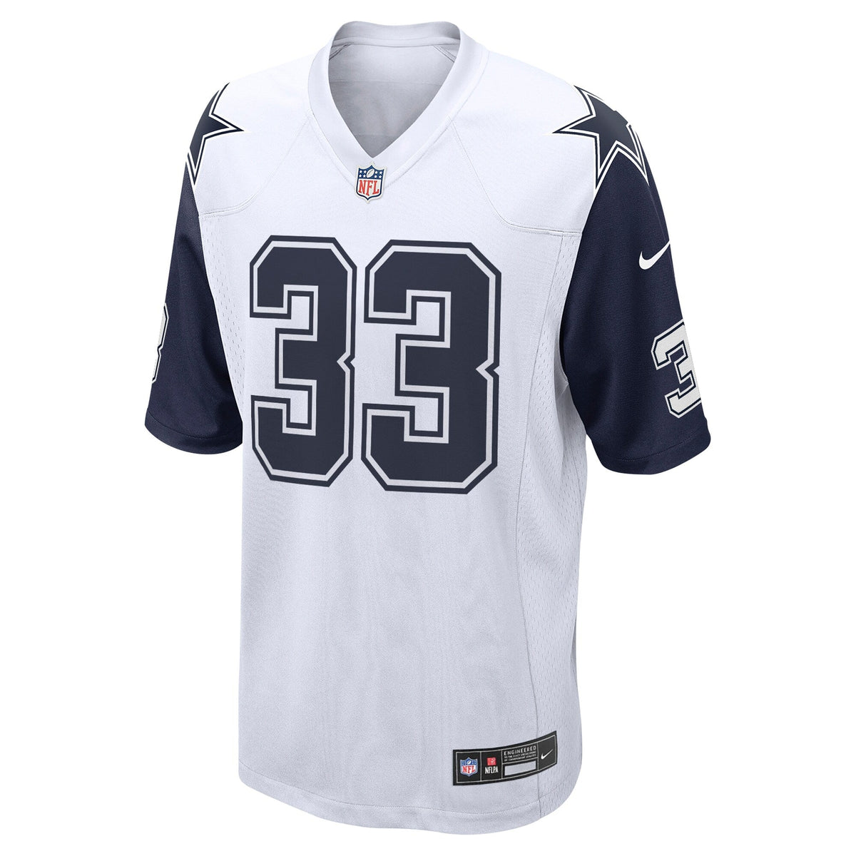 Dallas Cowboys Javonte Williams White Alternate Game Football Jersey