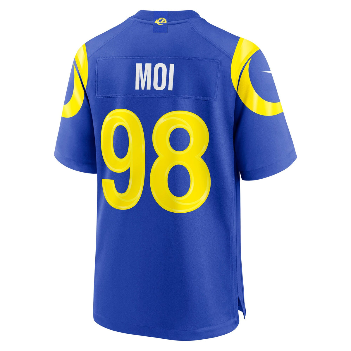 Los Angeles Rams Jaxson Moi Royal Game Football Jersey