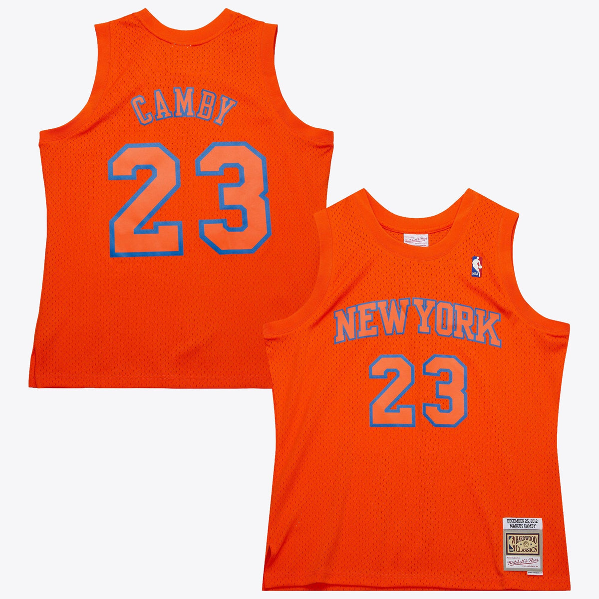 New York Knicks Marcus Camby 2012 Day Jersey - Orange