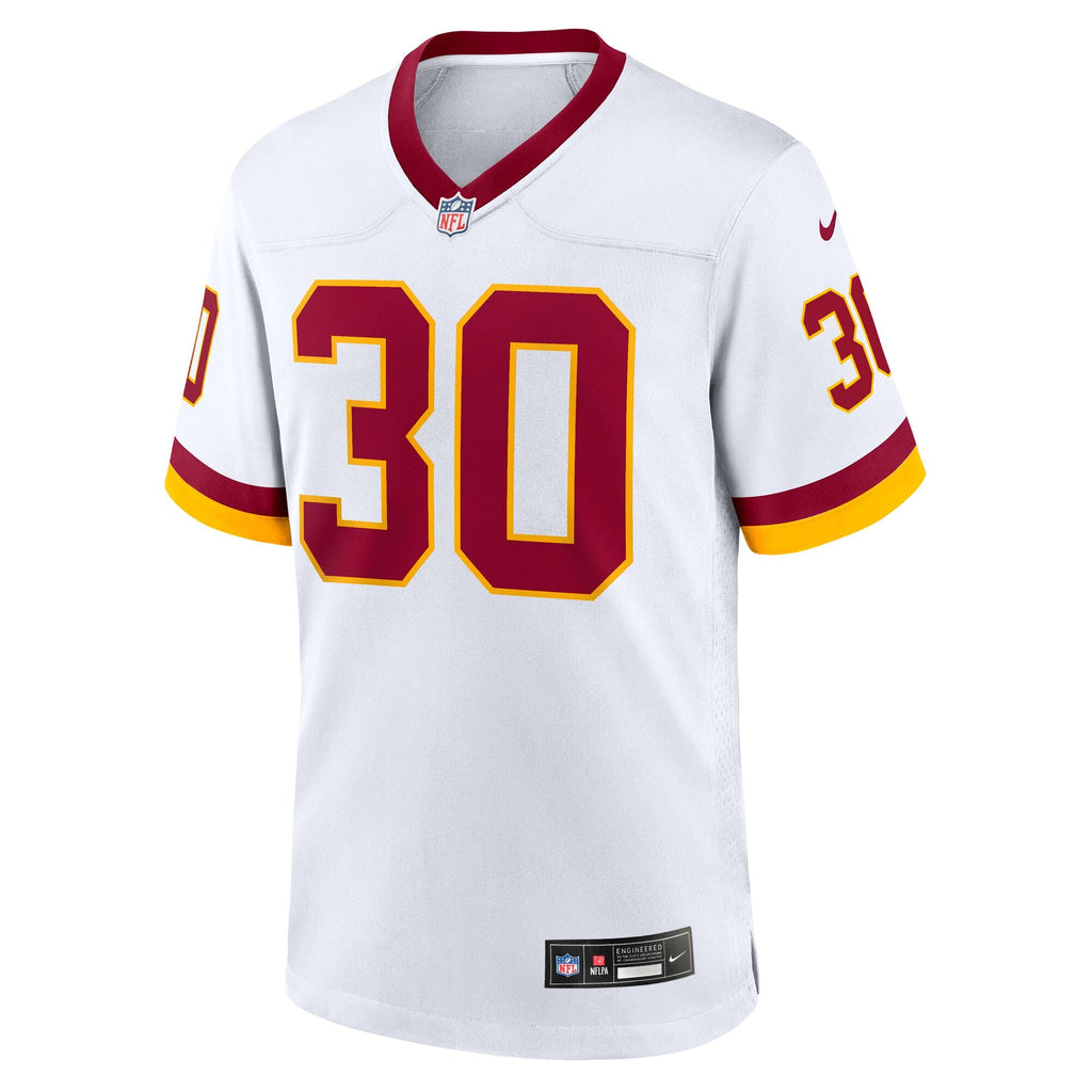 Washington Commanders Austin Ekeler White Game Super Bowl Era Football Jersey