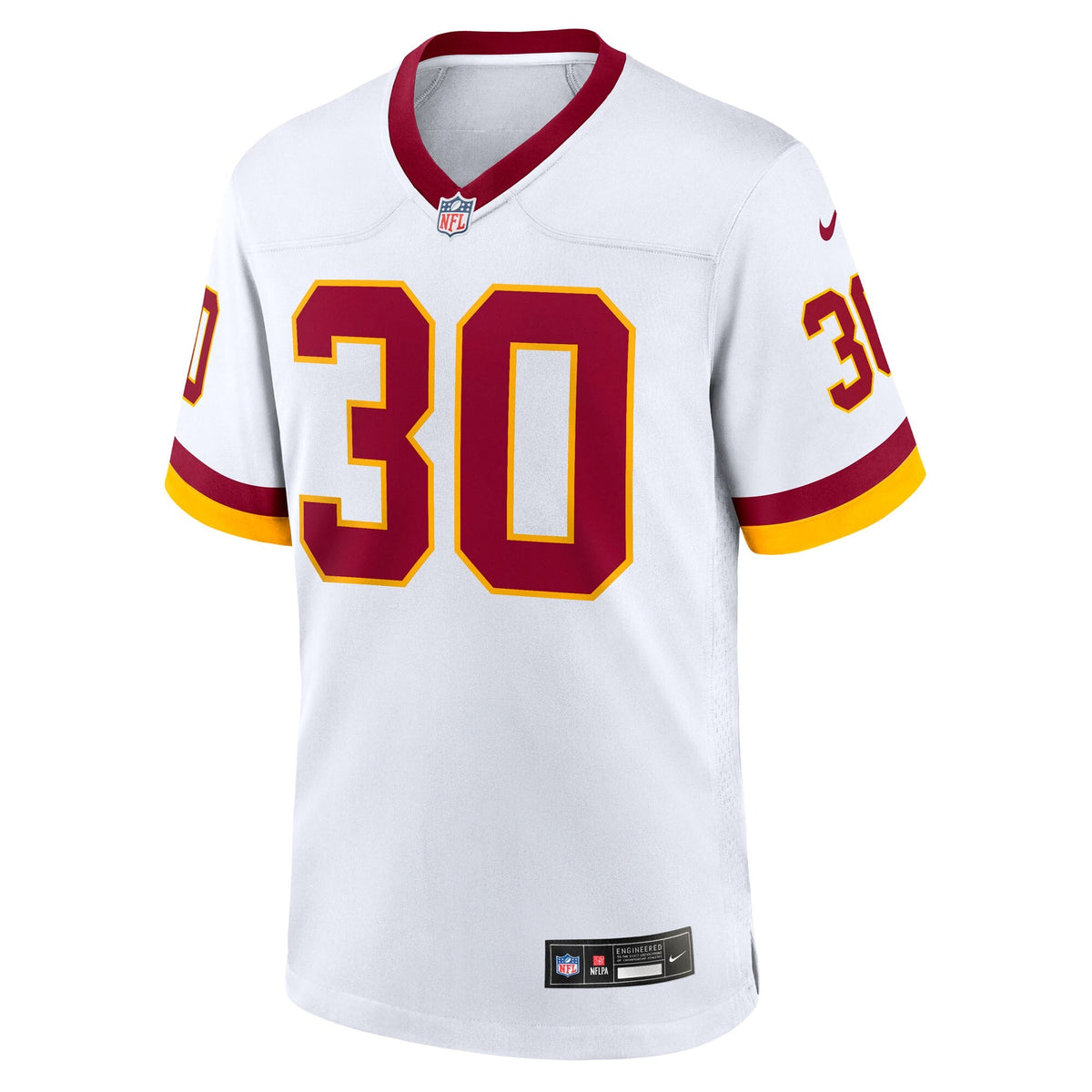 Washington Commanders Austin Ekeler White Game Super Bowl Era Football Jersey