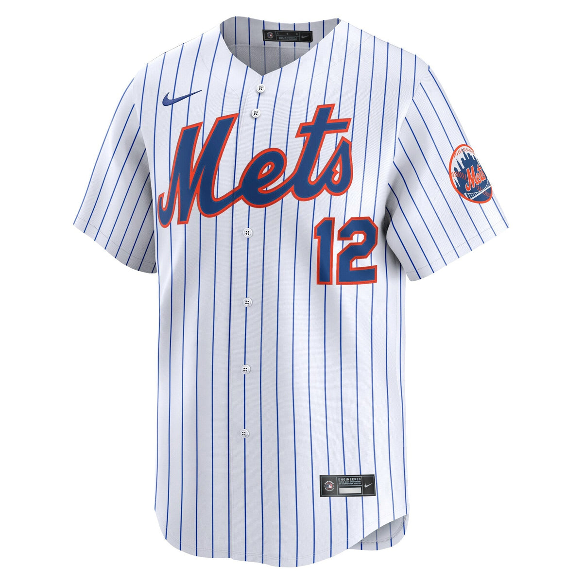 New York Mets Francisco Lindor White Home Limited Baseball Jersey