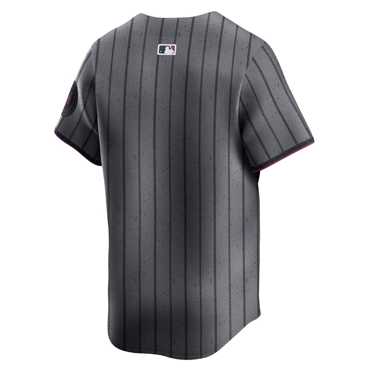 New York Mets Graphite 2024 City Connect Limited Baseball Jersey