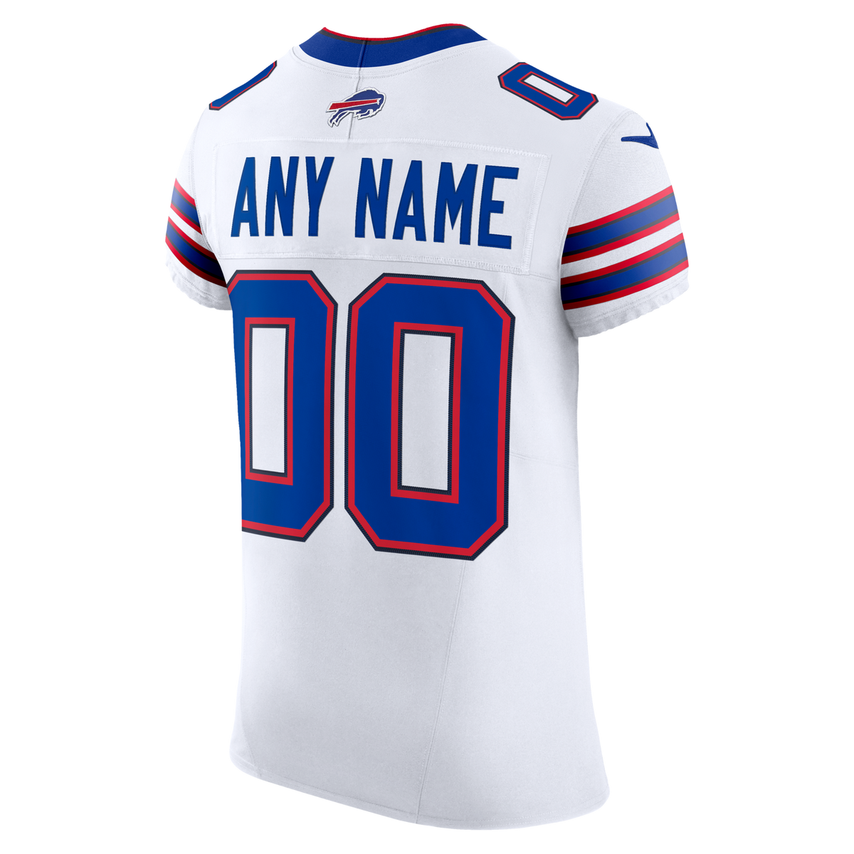 Buffalo Bills White Vapor F.U.S.E. Elite Custom Football Jersey