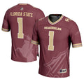 #1 Garnet Florida State Seminoles Icon Print Football Fashion Jersey