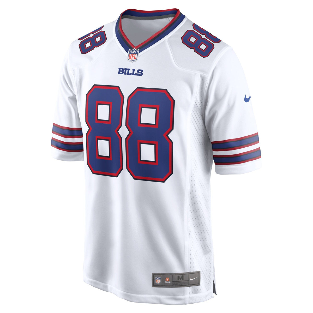 Buffalo Bills Dawson Knox White Away Game Player Football Jersey