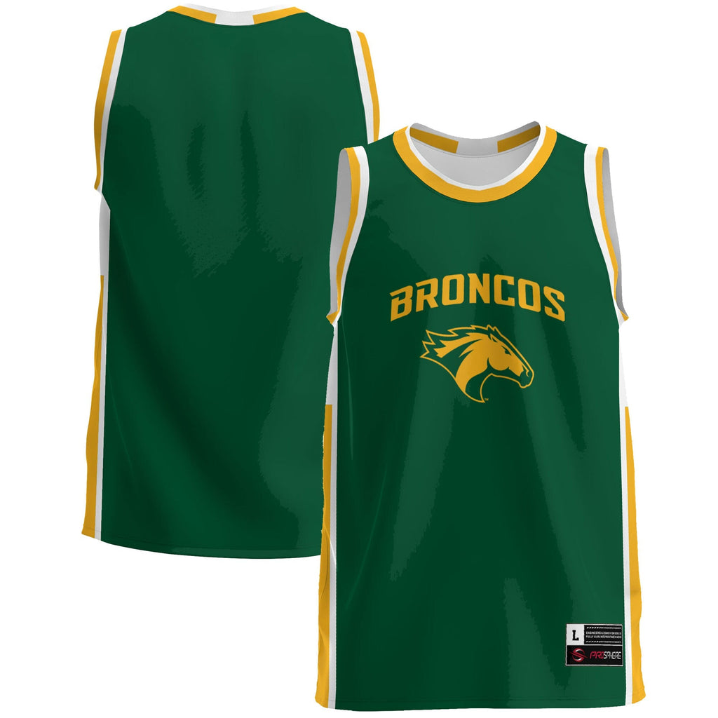 Green Cal Poly Pomona Broncos Lightweight Basketball Jersey