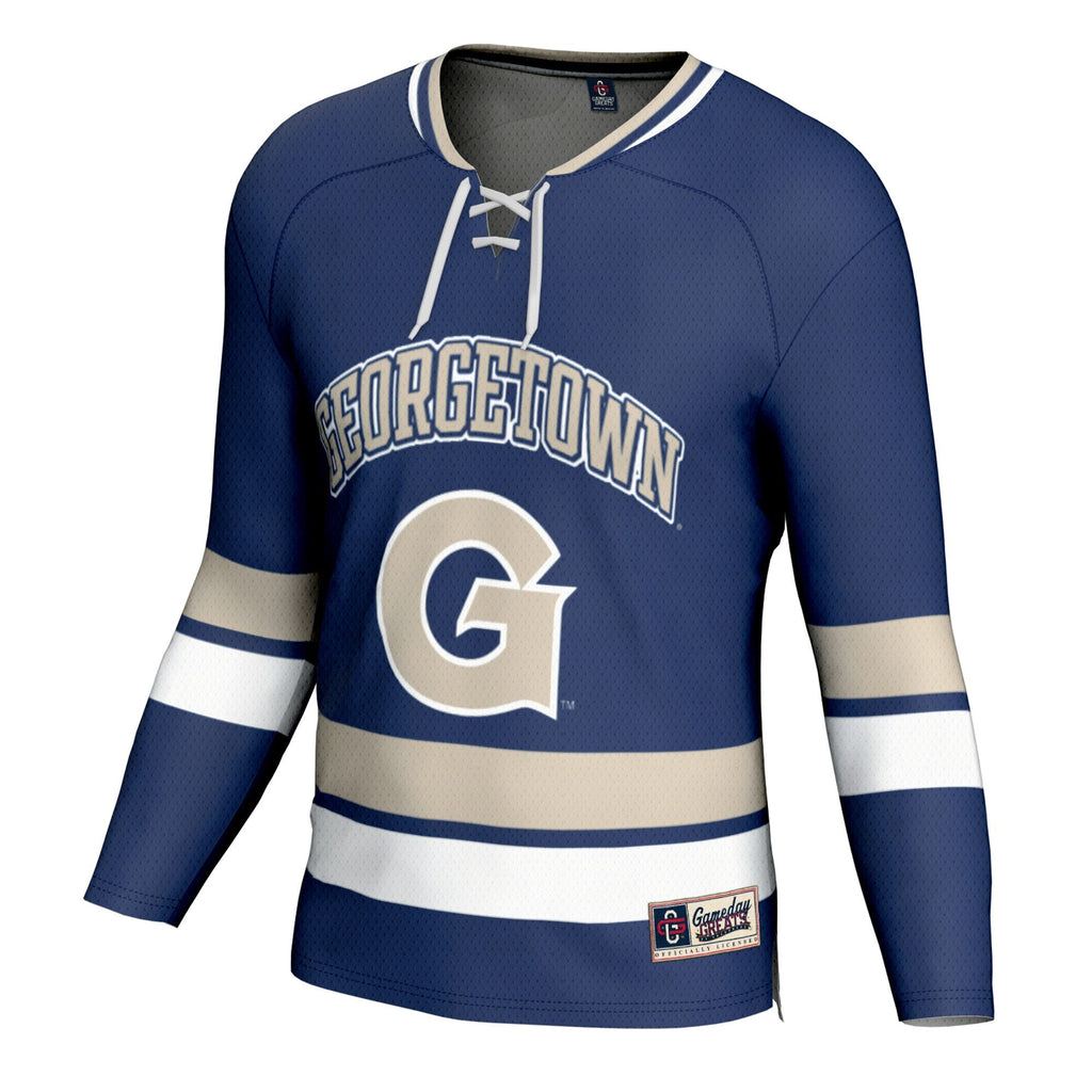 Georgetown Hoyas Spirit Hockey Jersey - Navy