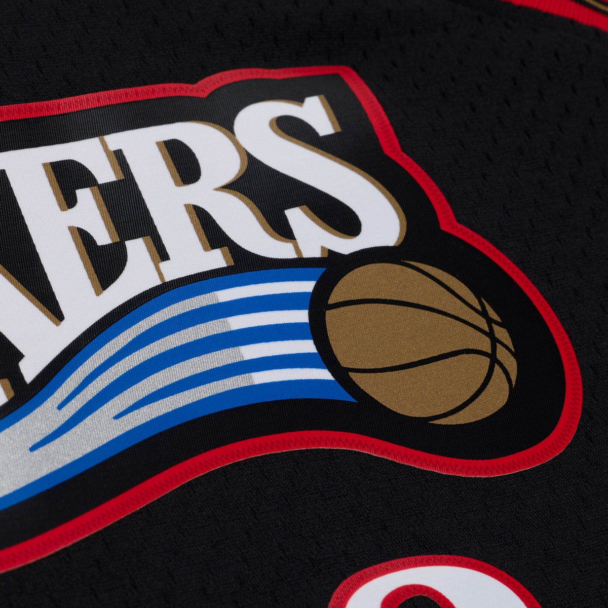 Philadelphia 76ers Allen Iverson 1997 Dark Jersey - Black
