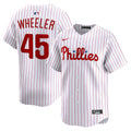 Philadelphia Phillies Zack Wheeler White Home Limited Player Baseball Jersey