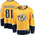 Nashville Predators Jonathan Marchessault Gold Breakaway Hockey Jersey