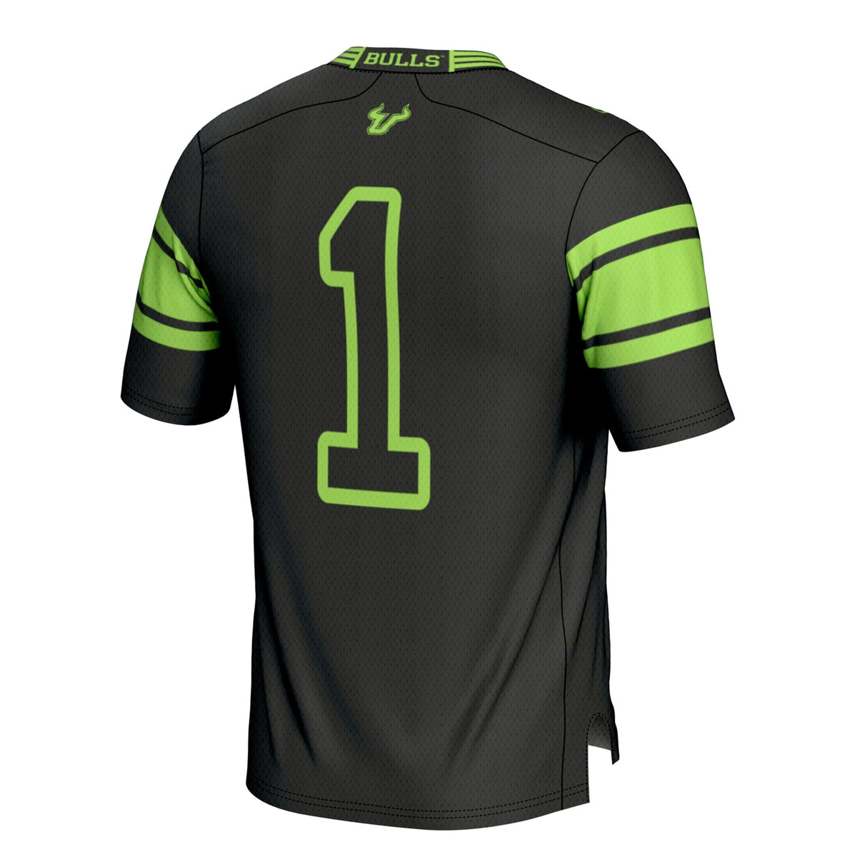 #1 Black South Florida Bulls Football Jersey
