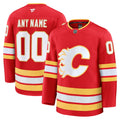 Calgary Flames Red Home Premium Custom Jersey