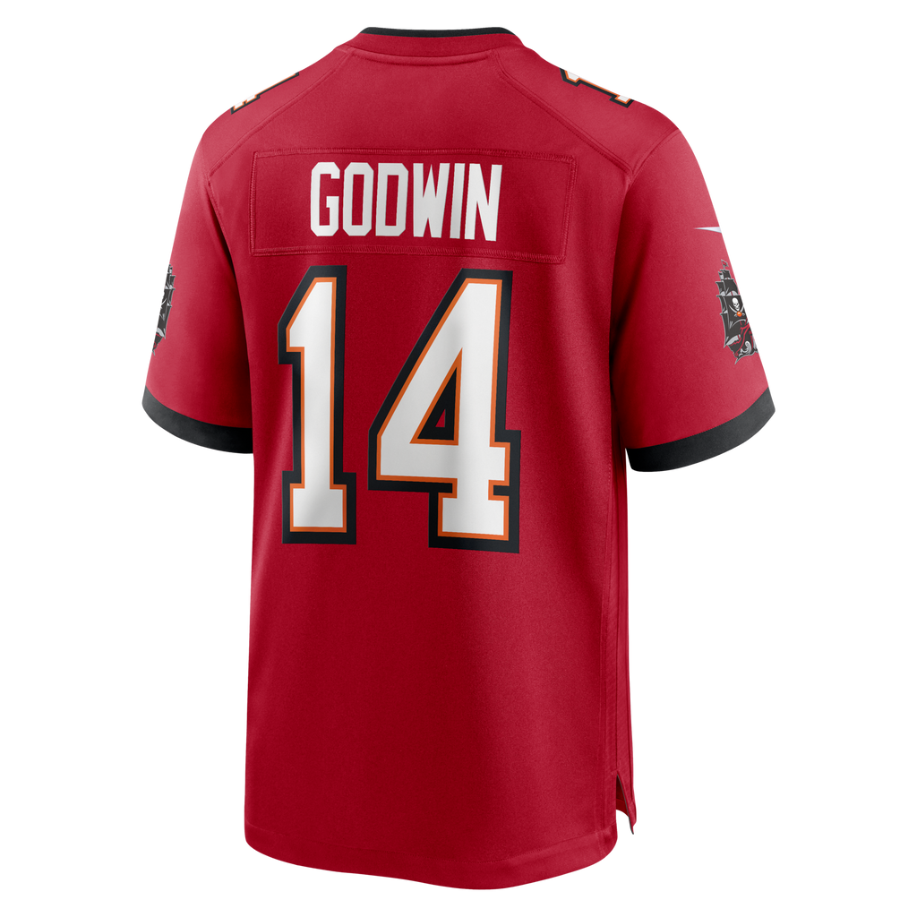Tampa Bay Buccaneers Chris Godwin Red Game Player Football Jersey