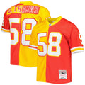 Kansas City Chiefs Derrick Thomas Red/Gold 1994 Split Legacy Replica Football Jersey
