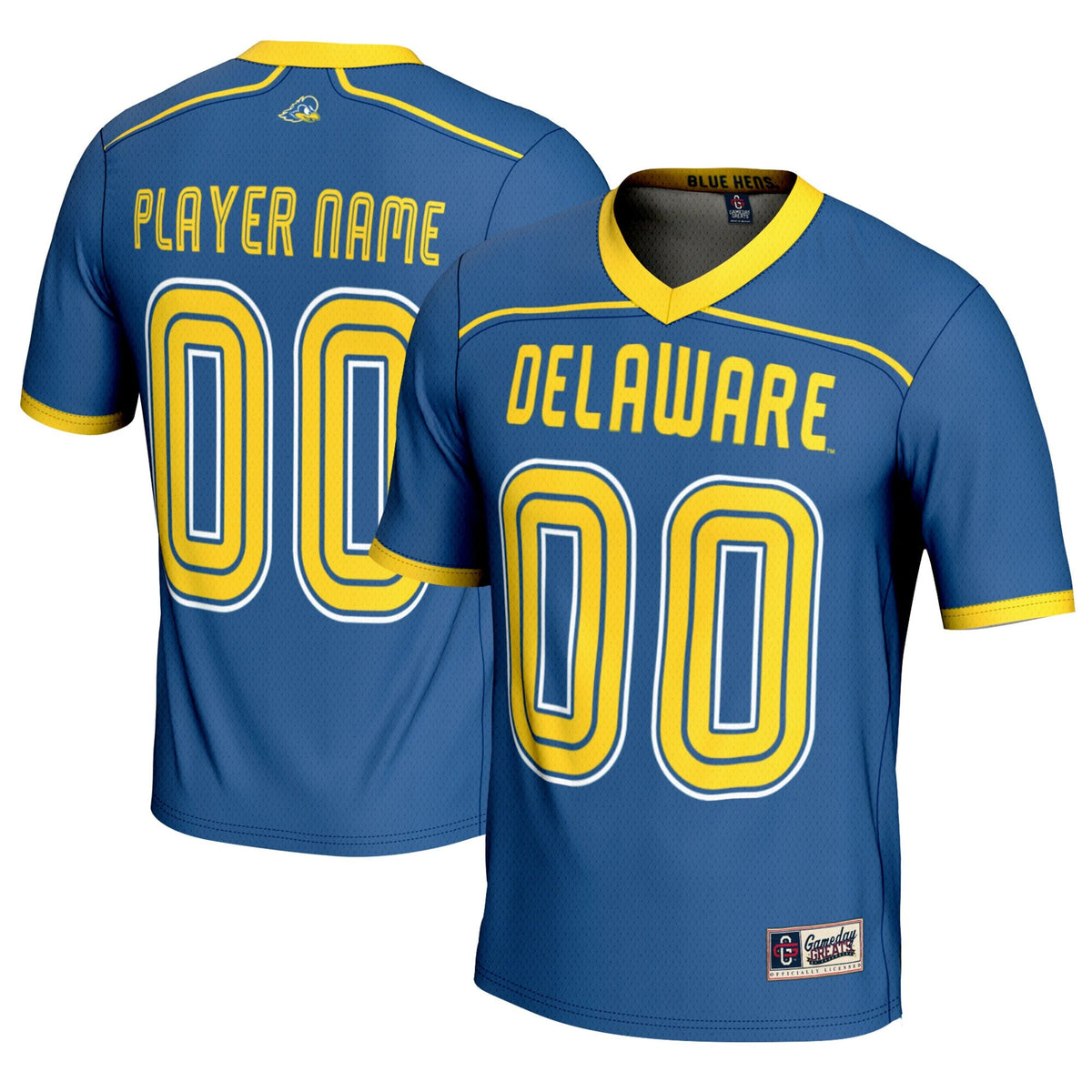 Delaware Fightin' Blue Hens NIL Pick-A-Player Lacrosse Lightweight Jersey - Royal