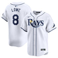 Tampa Bay Rays Brandon Lowe White Home Limited Player Baseball Jersey